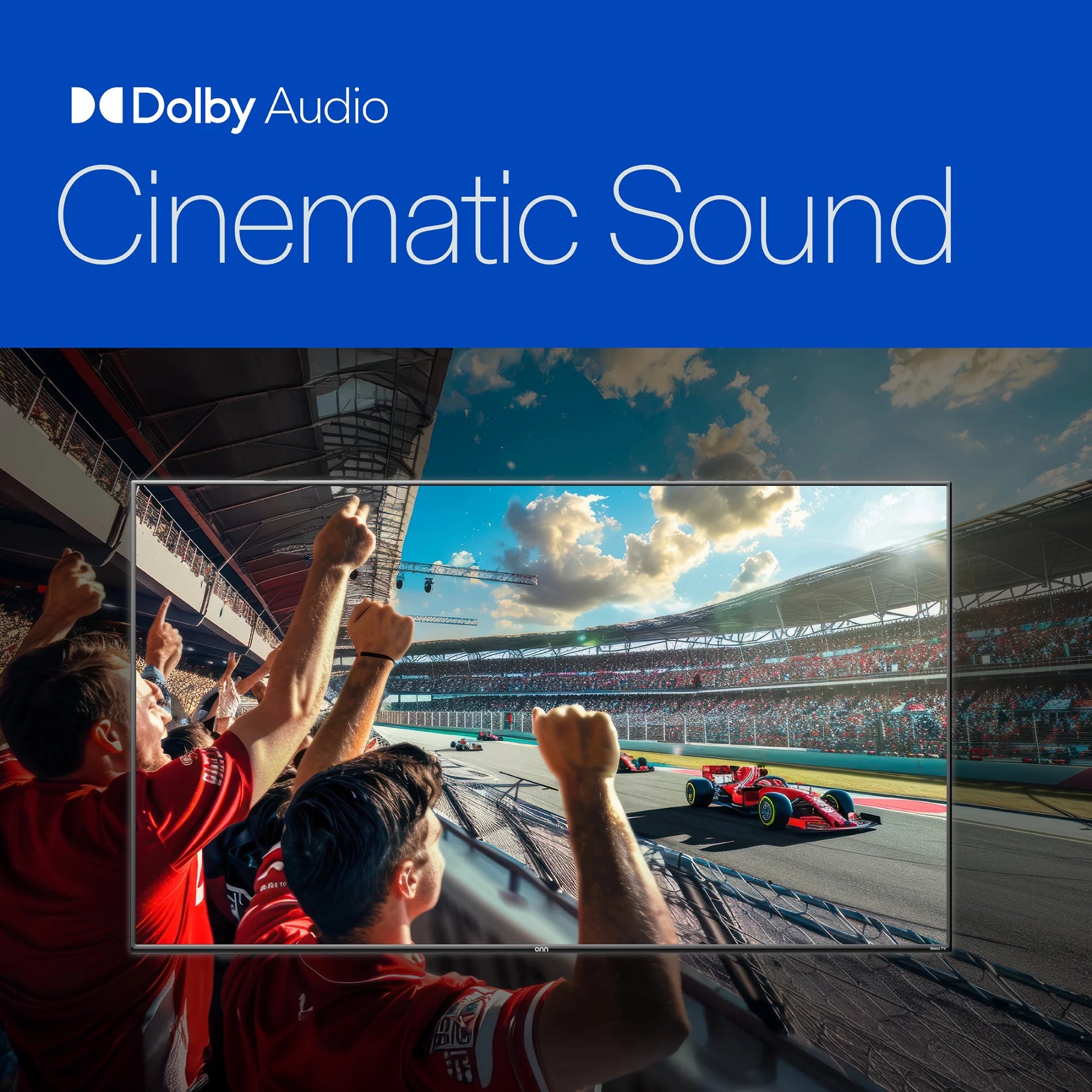 75” Class 4K UHD (2160P) LED Roku Smart Television (100044717)